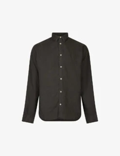 AllSaints Cypress Relaxed-fit Linen Shirt