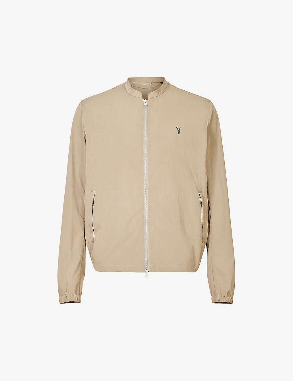 AllSaints Cali Ramskull-embroidered Recycled-polyamide Jacket 3 AllSaints Cali Ramskull-embroidered Recycled-polyamide Jacket