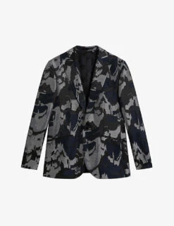 Ted Baker Diegan Single-breasted Woven Evening Jacket
