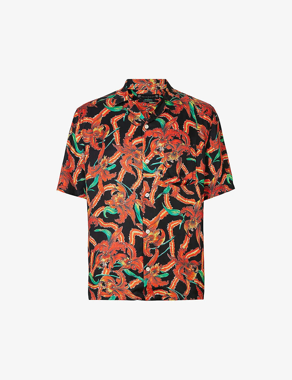 AllSaints Mesquida Floral-print Relaxed-fit Woven Shirt 3 AllSaints Mesquida Floral-print Relaxed-fit Woven Shirt