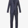 ELEVENTY Single-breasted Wool, Silk And Linen-blend Suit 2 ELEVENTY Single-breasted Wool, Silk And Linen-blend Suit -Selfidges Launches R04082509 BLUE M