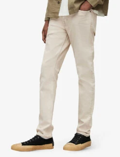 AllSaints Rex Slim-leg Mid-rise Stretch-denim Jeans 9 AllSaints Rex Slim-leg Mid-rise Stretch-denim Jeans -Selfidges Launches R04086643 VINTAGEWHITE ALT02