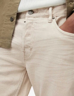 AllSaints Rex Slim-leg Mid-rise Stretch-denim Jeans 11 AllSaints Rex Slim-leg Mid-rise Stretch-denim Jeans -Selfidges Launches R04086643 VINTAGEWHITE ALT04
