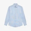 Reiss Remote Bengal Striped Cotton Shirt -Selfidges Launches R04087026 BLUESTRIPE M