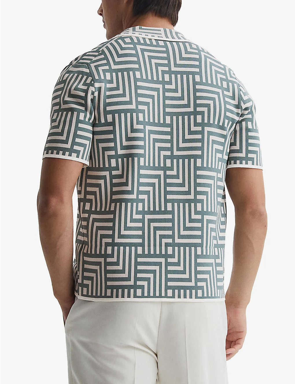 Reiss Milo Abstract-print Woven Shirt 6 Reiss Milo Abstract-print Woven Shirt - Image 4