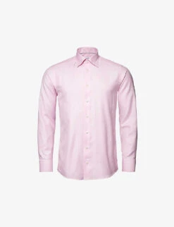 ETON Business Casual Slim-fit Cotton-blend Shirt