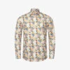 ETON Floral-print Contemporary-fit Cotton Shirt -Selfidges Launches R04088498 MIDGREY M