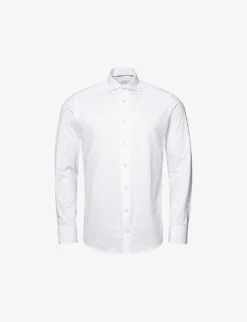 ETON Four-way Stretch Contemporary-fit Stretch-woven Shirt