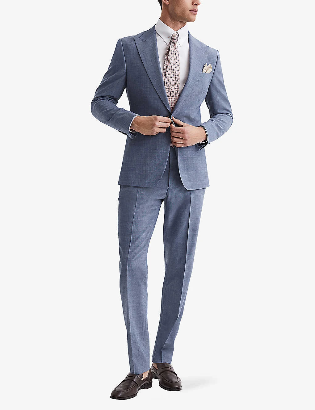 Reiss Wish Slim-fit Stretch Wool-blend Blazer 4 Reiss Wish Slim-fit Stretch Wool-blend Blazer - Image 2