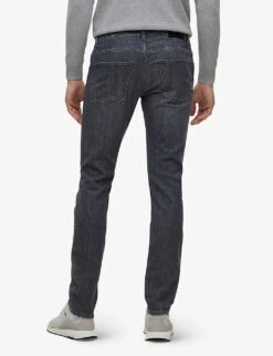 Boss Business Leisure Straight-leg Regular-fit Stretch-cotton Jeans -Selfidges Launches R04093703 MEDIUMGREY ALT03