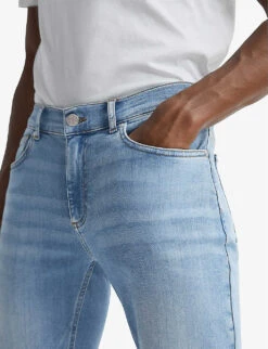 Reiss Aniston Slim-leg Mid-rise Stretch-denim Jeans -Selfidges Launches R04098642 LIGHTWASH ALT04