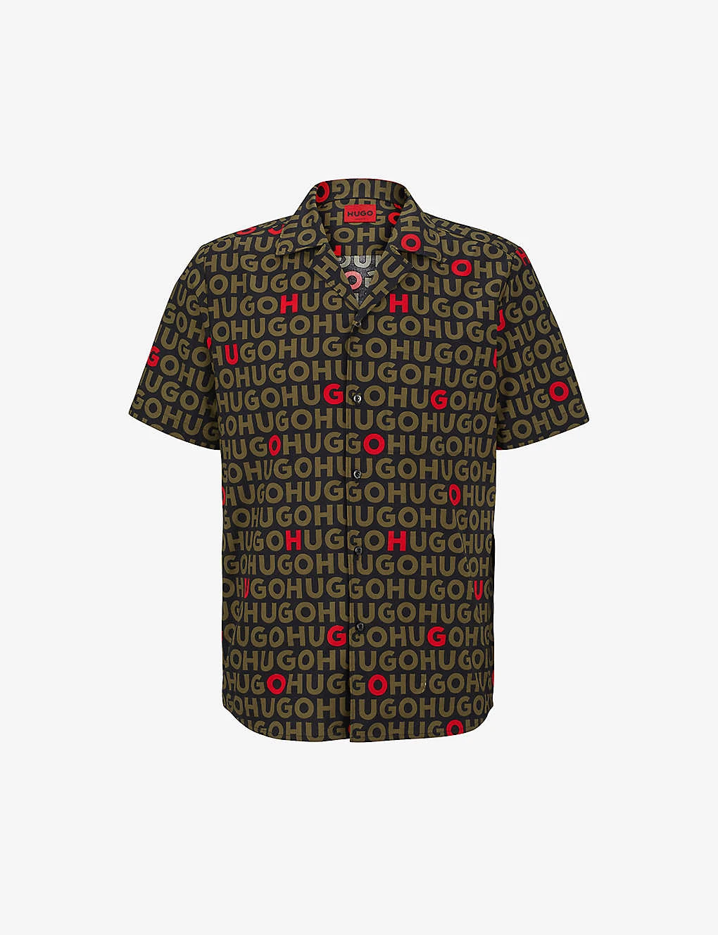 Hugo Logo-print Relaxed-fit Cotton Shirt 3 Hugo Logo-print Relaxed-fit Cotton Shirt