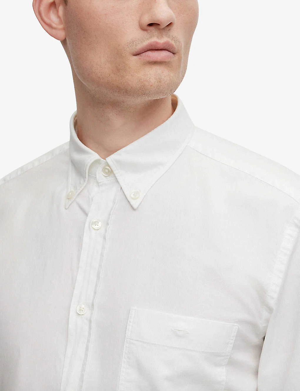 Boss Button-down Collar Slim-fit Oxford-cotton Shirt 7 Boss Button-down Collar Slim-fit Oxford-cotton Shirt - Image 5
