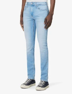 Paige Lennox Slim-leg Regular-fit Stretch-woven Jeans -Selfidges Launches R04111353 ROWER ALT02