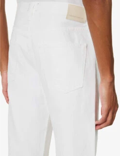 CITIZENS OF HUMANITY Hayden Archive Relaxed-fit Wide-leg Stretch-denim Jeans -Selfidges Launches R04111650 CHALK ALT04