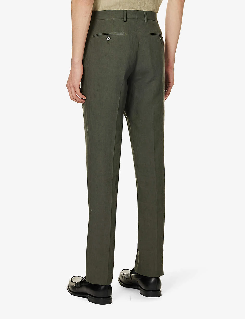 PAUL SMITH Single-breasted Regular-fit Linen Suit 10 PAUL SMITH Single-breasted Regular-fit Linen Suit - Image 8