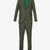 PAUL SMITH Single-breasted Regular-fit Linen Suit -Selfidges Launches R04114878 GREEN M