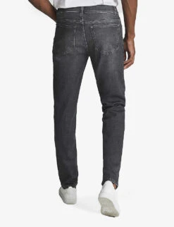 Reiss Harry Slim-fit Low-rise Denim Jeans 10 Reiss Harry Slim-fit Low-rise Denim Jeans -Selfidges Launches R04122258 WASHEDGREY ALT03