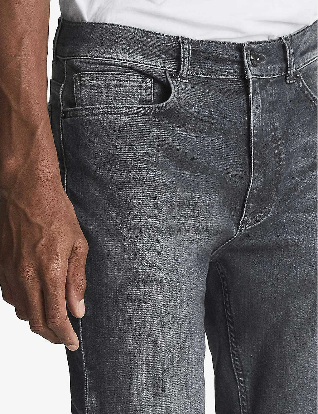 Reiss Harry Slim-fit Low-rise Denim Jeans 7 Reiss Harry Slim-fit Low-rise Denim Jeans - Image 5