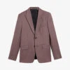Ted Baker Slim-fit Single-breasted Wool Blazer -Selfidges Launches R04122385 MIDPINK M