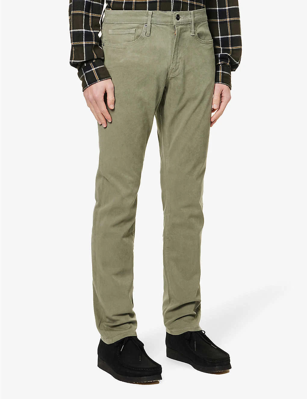 FRAME L’homme Slim-fit Straight-leg Stretch-woven Trousers 5 FRAME L’homme Slim-fit Straight-leg Stretch-woven Trousers - Image 3