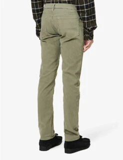 FRAME L’homme Slim-fit Straight-leg Stretch-woven Trousers 11 FRAME L’homme Slim-fit Straight-leg Stretch-woven Trousers -Selfidges Launches R04124661 WASHEDMILITARY ALT03