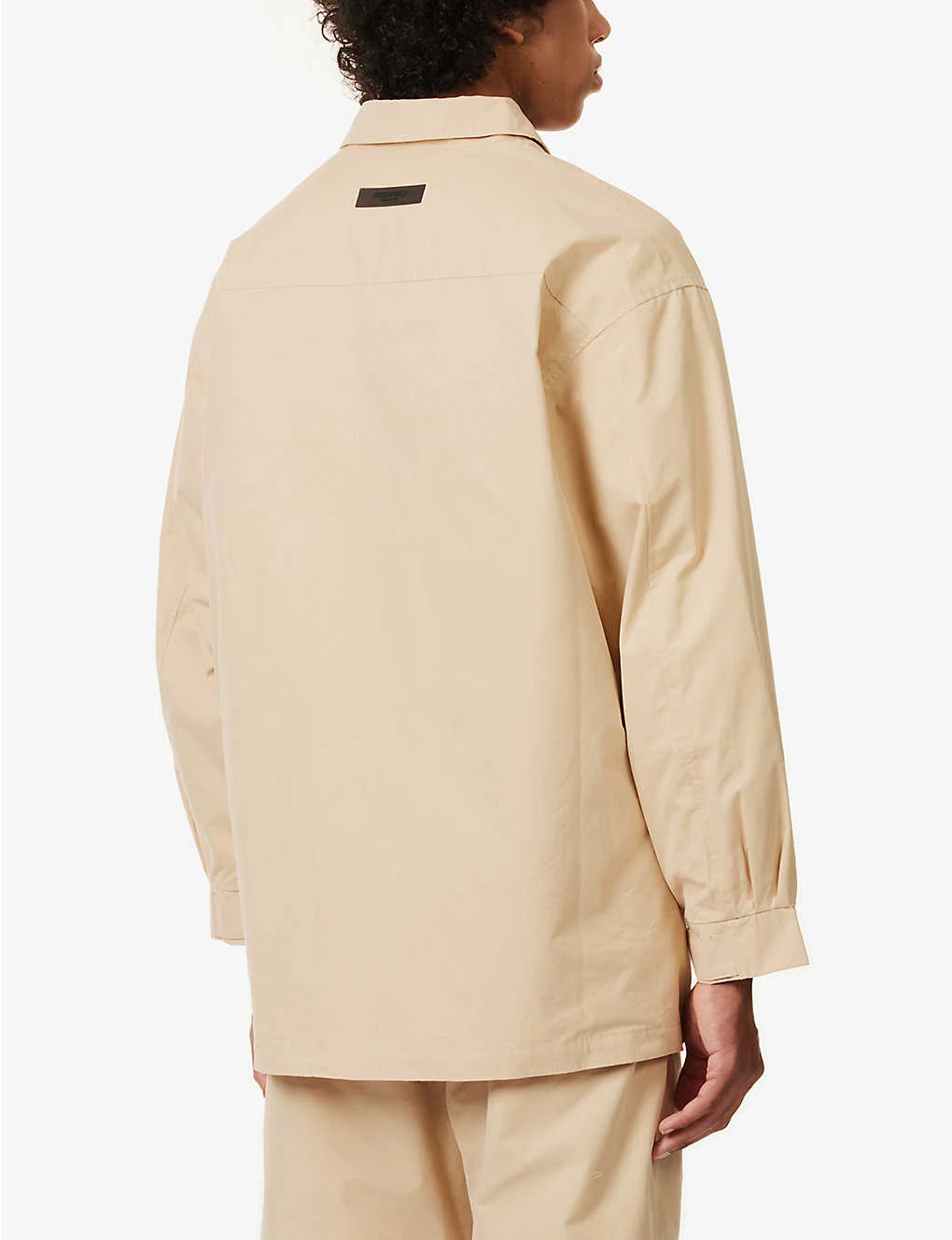 ESSENTIALS Brand-patch Spread-collar Cotton-blend Jacket 6 ESSENTIALS Brand-patch Spread-collar Cotton-blend Jacket - Image 4