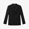 THE KOOPLES Satin-lapel Single-breasted Wool Suit Jacket -Selfidges Launches R04127918 BLA01 M