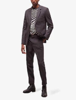 THE KOOPLES Notched-collar Single-breasted Stretch-wool Suit Jacket 8 THE KOOPLES Notched-collar Single-breasted Stretch-wool Suit Jacket -Selfidges Launches R04127919 BLA02 ALT01