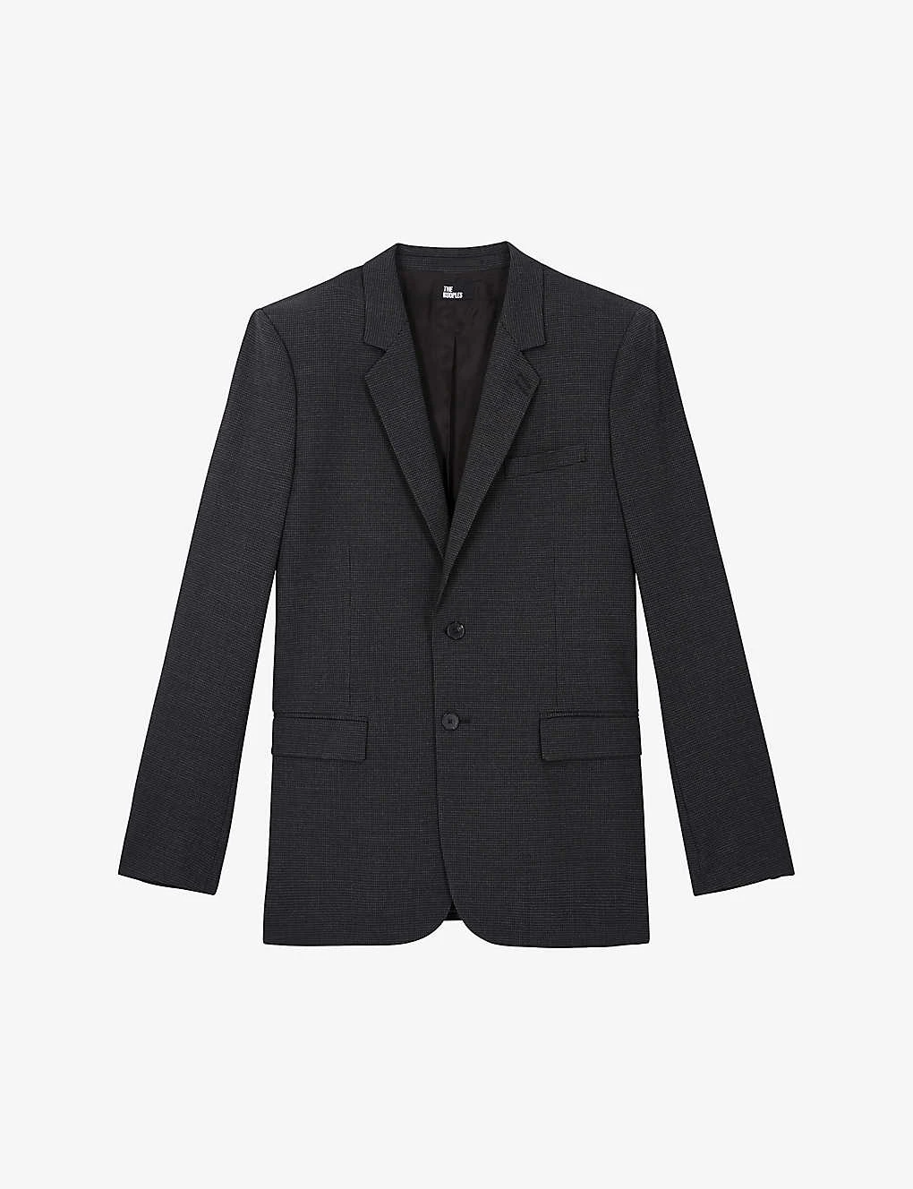 THE KOOPLES Notched-collar Single-breasted Stretch-wool Suit Jacket 3 THE KOOPLES Notched-collar Single-breasted Stretch-wool Suit Jacket