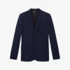 THE KOOPLES Houndstooth Single-breasted Stretch-wool Blazer -Selfidges Launches R04127921 BLA27 M