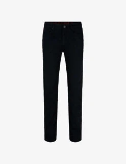 Hugo Slim-fit Mid-rise Stretch-cotton Jeans