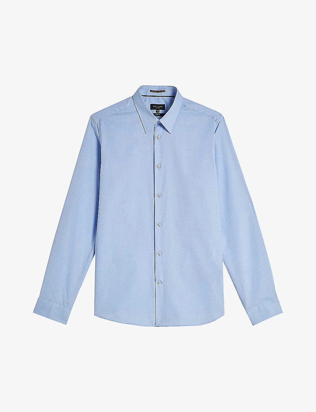 Ted Baker Newtss Long-sleeved Slim-fit Cotton Shirt 3 Ted Baker Newtss Long-sleeved Slim-fit Cotton Shirt