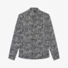THE KOOPLES Paisley-print Casual-fit Woven Shirt 2 THE KOOPLES Paisley-print Casual-fit Woven Shirt -Selfidges Launches R04134650 BLA09 M