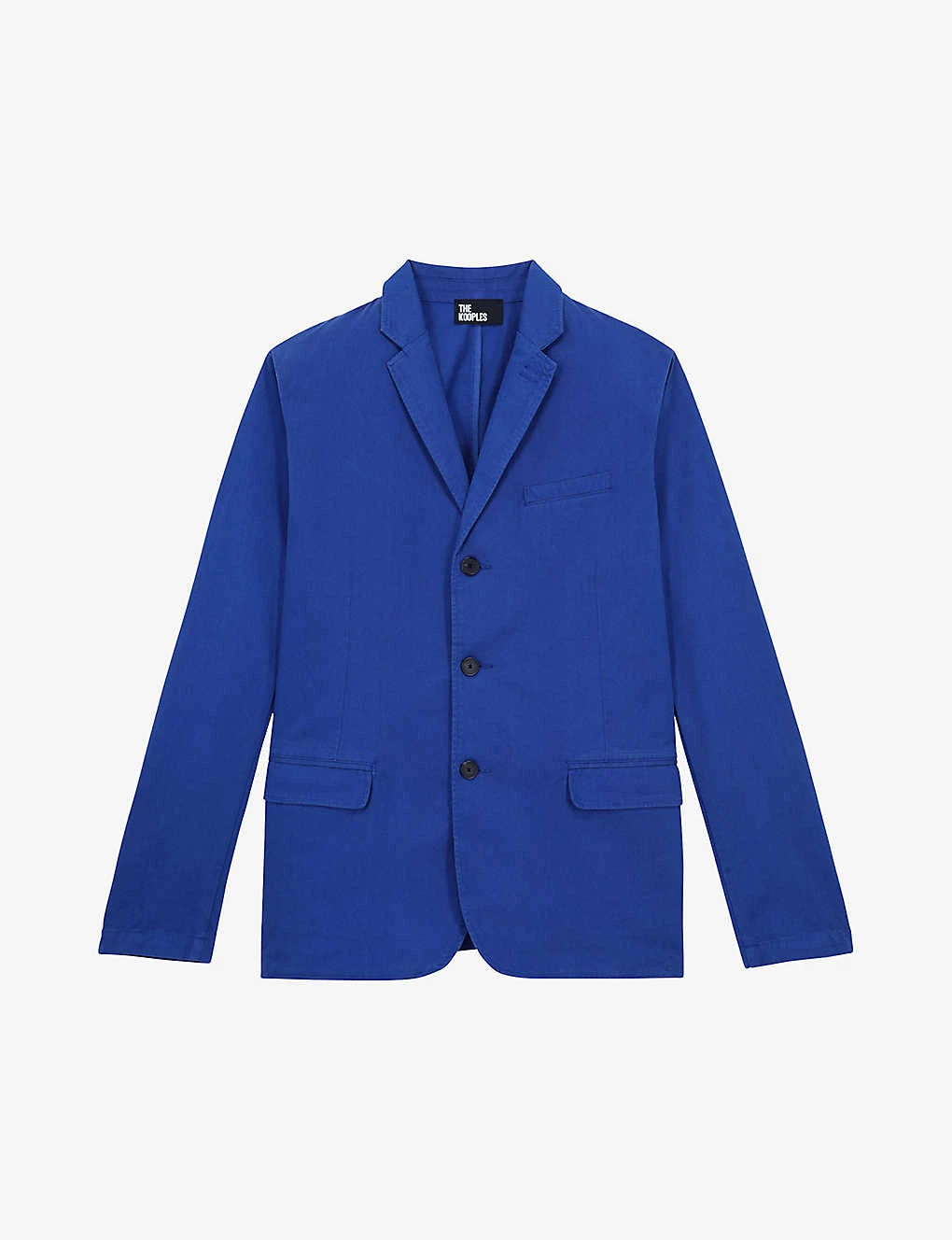 THE KOOPLES Notched-lapels Single-breasted Cotton Jacket 3 THE KOOPLES Notched-lapels Single-breasted Cotton Jacket