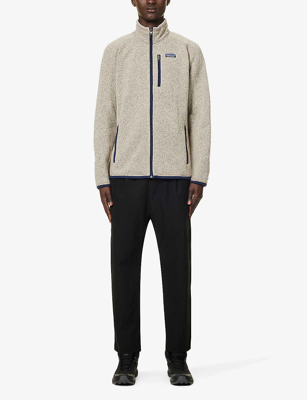 Patagonia Better Sweater Brand-patch Stand-collar Recycled-polyester Sweatshirt 4 Patagonia Better Sweater Brand-patch Stand-collar Recycled-polyester Sweatshirt - Image 2