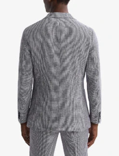 Reiss Squad Regular-fit Linen Blazer 10 Reiss Squad Regular-fit Linen Blazer -Selfidges Launches R04136976 NAVY ALT03