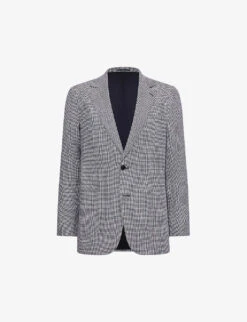 Reiss Squad Regular-fit Linen Blazer