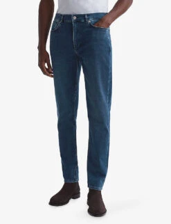 Reiss Ardana Slim-fit Jeans -Selfidges Launches R04139939 INDIGO ALT02