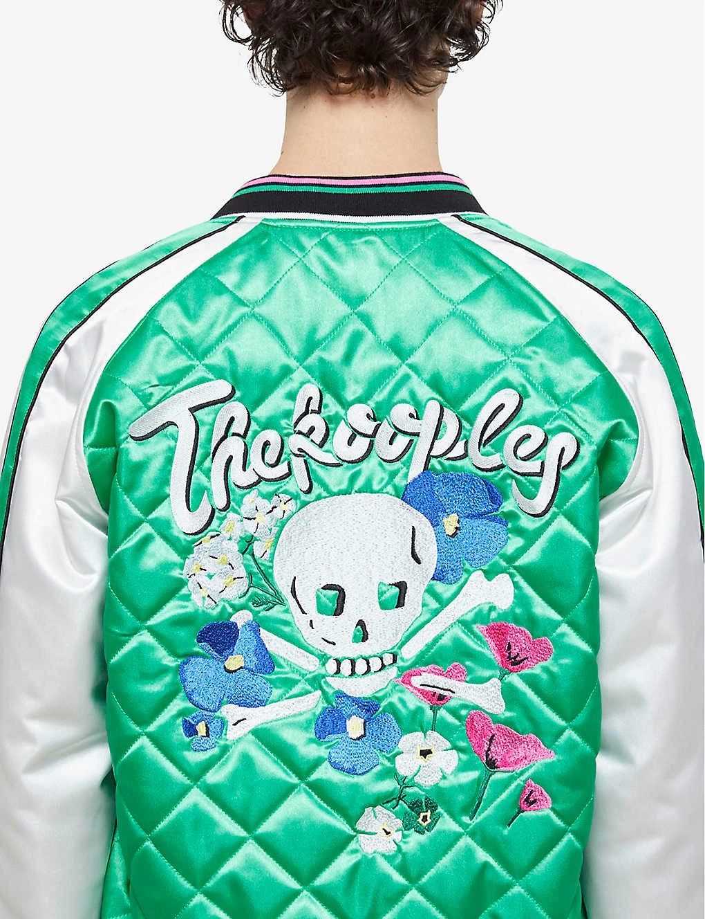 THE KOOPLES Logo-embroidered Quilted Woven Bomber Jacket 7 THE KOOPLES Logo-embroidered Quilted Woven Bomber Jacket - Image 5