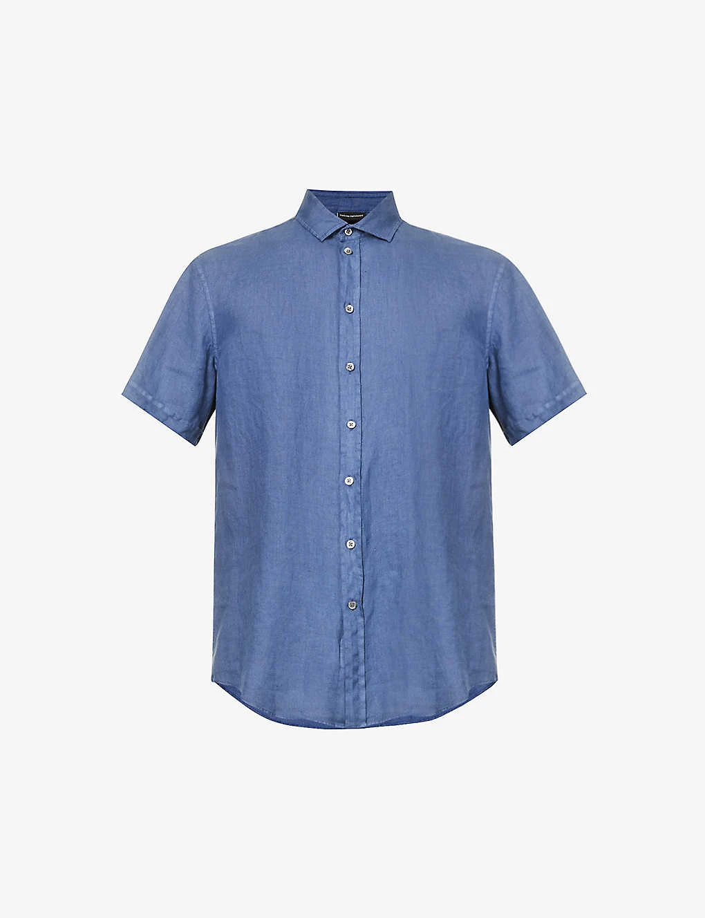 Emporio Armani Regular-fit Linen Shirt 3 Emporio Armani Regular-fit Linen Shirt