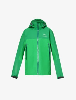 Arcteryx Beta Brand-embroidered Regular-fit Shell Hooded Jacket