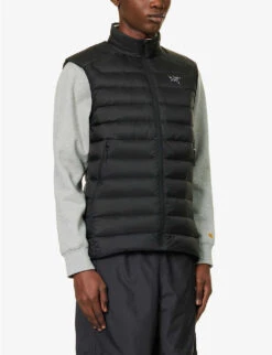 Arcteryx Cerium Padded Shell Gilet -Selfidges Launches R04145703 BLACK ALT02