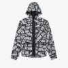 THE KOOPLES Tape-logo Shell Windbreaker Jacket -Selfidges Launches R04147342 BLA28 M
