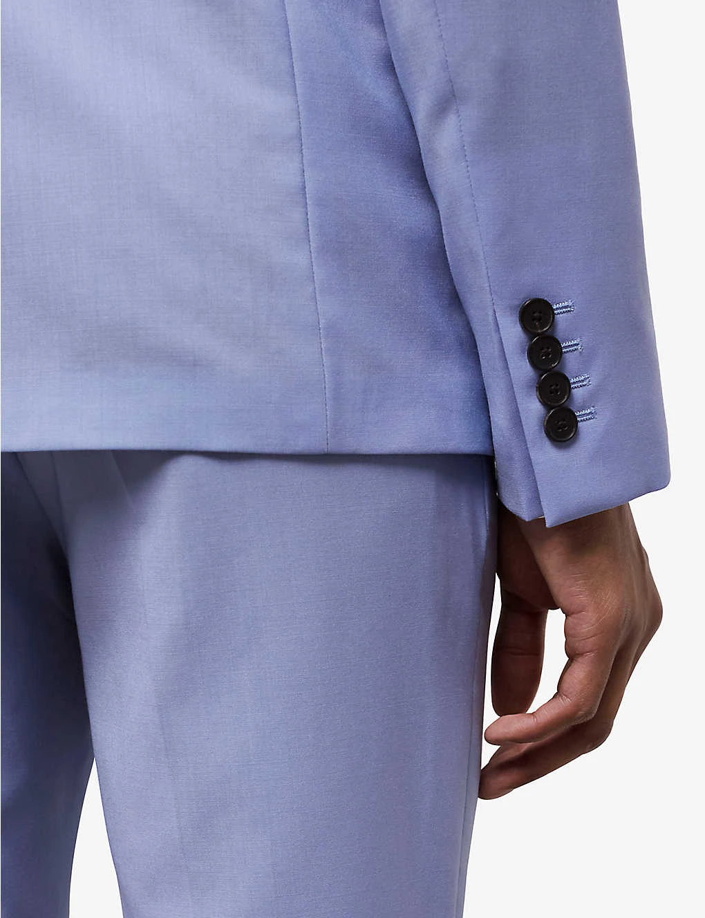 THE KOOPLES Single-breasted Slim-fit Wool Jacket 7 THE KOOPLES Single-breasted Slim-fit Wool Jacket - Image 5