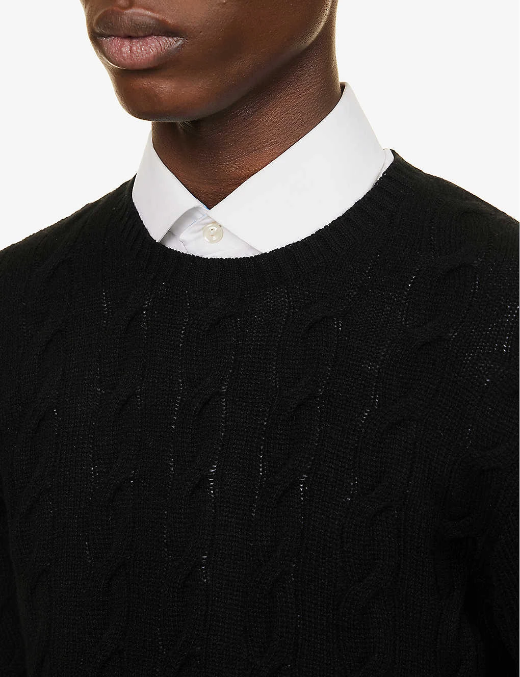 Cable-knit Regular-fit Cashmere-knit Jumper 7 Cable-knit Regular-fit Cashmere-knit Jumper - Image 5