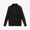 Chencery Patch-pocket Linen-blend Bomber Jacket -Selfidges Launches R04147821 BLACK M