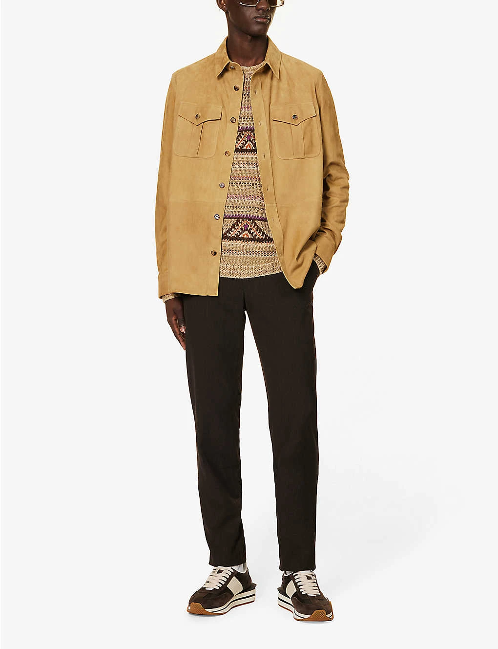 Striped Relaxed-fit Linen And Silk-blend Jumper 4 Striped Relaxed-fit Linen And Silk-blend Jumper - Image 2