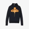 Vivienne Westwood Spray Orb Graphic-print Organic-cotton Hoody -Selfidges Launches R04147883 NAVY M