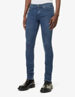 Paige Croft Slim-fit Low-rise Stretch-woven Blend Jeans -Selfidges Launches R04148186 BRYSON ALT02